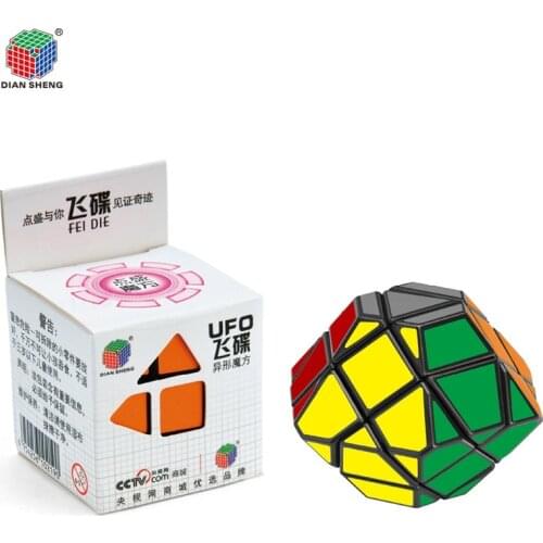 Diansheng UFO Magic Cube Speed Puzzle Cubes Educational Toy Special Toys Brain Teaser Twisty Puzzle cubo magico