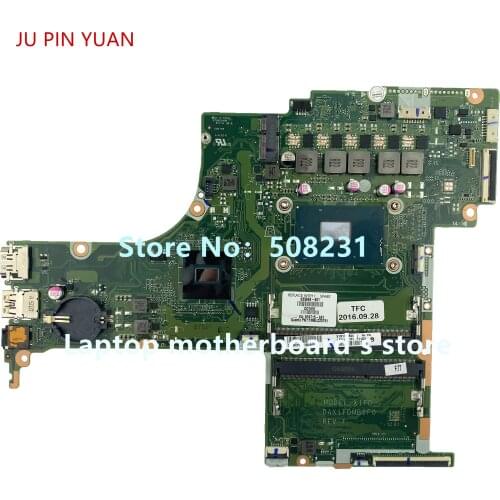 JU PIN YUAN For HP ENVY Notebook 17T-S 17T-S100 Laptop Motherboard with i7-6700H 835869-601 835869-501 DAX1FDMB6F0Q HM170