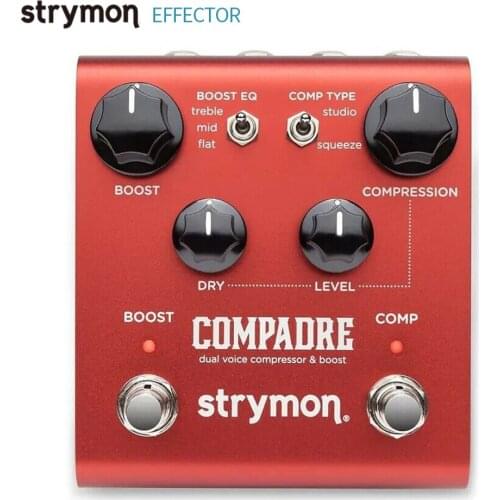 Strymon Compadre Dual Voice Compressor and Boost Pedal Effect Effector