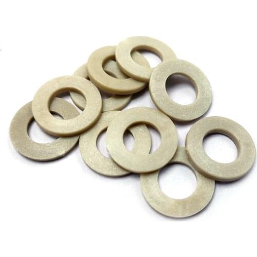 【DX-Market】M3~M16 PPS Flat Washers ,Nylon Polyphenylene Sulfide Plastic Washer ,F018