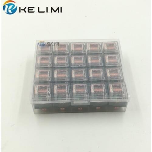 KE LI MI 20x Car Auto DC 12V 12 Volt coil 80A AMP Transparent SPDT Relay 4 pins 5 pins Heavy-duty impact moulded Relays