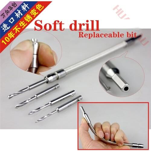 Orthopaedic instruments medical quick mounted universal soft drill replaceable bit 2.0 2.5 3.0 3.2 pelvic drilling