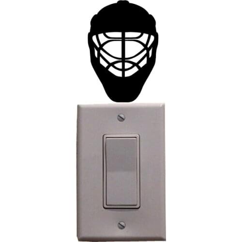 Sport Ice Hockey Helmet Vinyl Switch Sticker Wall Decal 5WS0451