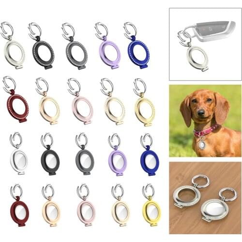 Anti-lost Location Tracker Keychain Protective Case For AirTags