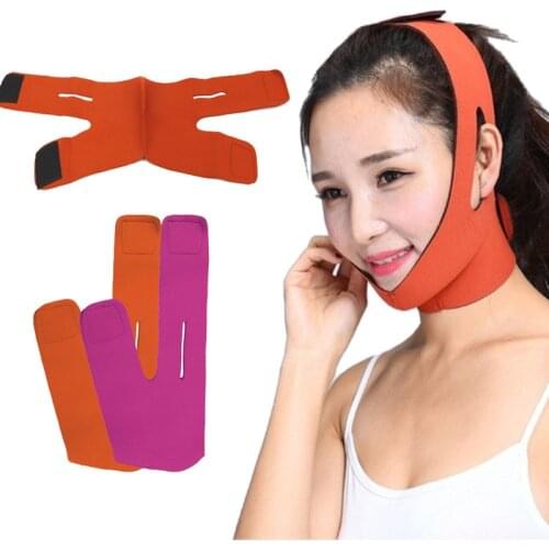 Face Slim V-Line Lift Up Belt Women Slimming Chin Cheek Slim Mask V Face Line Belt Anti Wrinkle Strap Band Facial Beauty Tools