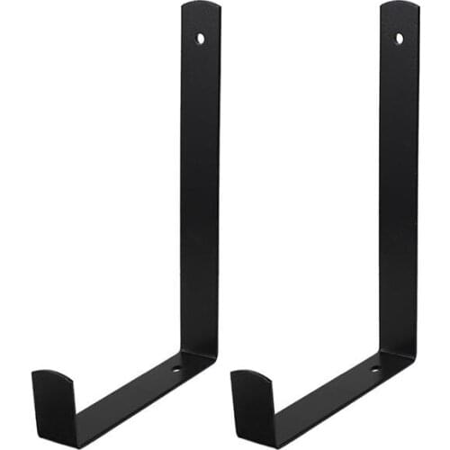 1 Pair Balcony Flowerpot Hook Hanging Hook Planter Hook Flower Pot Hanger Balcony Railing Hook Pot Hanger