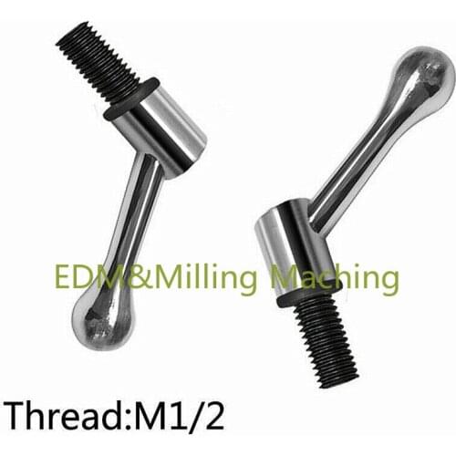 2PC High Quality Bridgeport Milling Machine Part Table Lock Bolt Mill CNC Handle M1/2 Thread Durable New