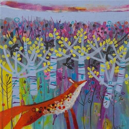 3D Diy Diamond Painting Cross Stitch Square Full Diamond Mosaic forest,Needlework Diamond Embroidery Baby gifts Home Decora