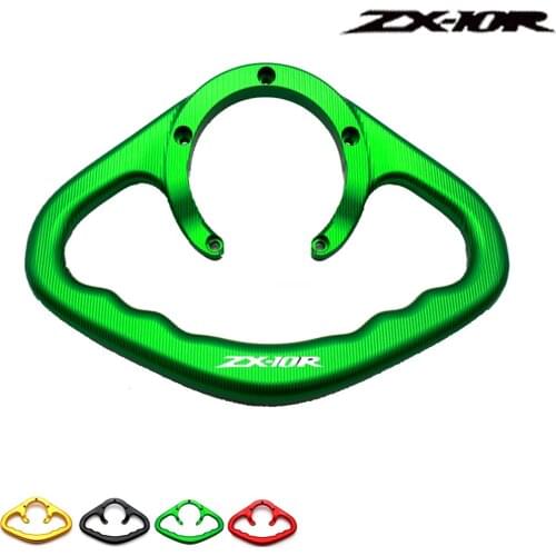 Motorcycle accessories CNC hand handles tank bar handles armrest for KAWASAKI ZX-10R ZX-10RR 2004-2018