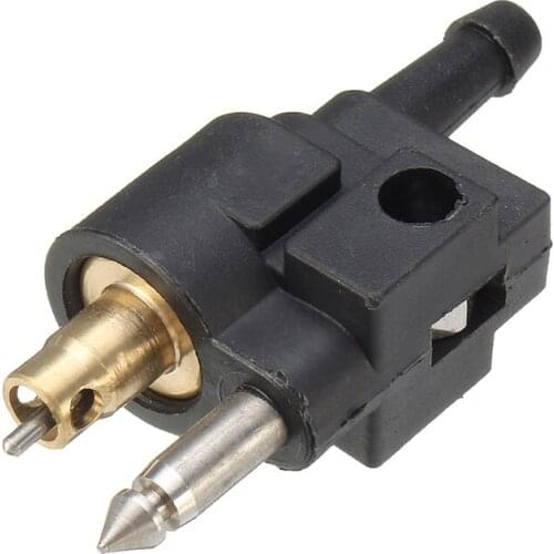 AL21 -Outboard Engine Fuel Line Connector Black Outboard Gasoline Fits 1/4 Inch Hose Line For Yamaha Outboard Motor Fuel Pipe 6M