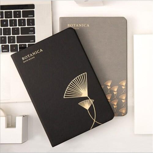 Commercial A5 PU Cover Notebook For School Office Simple Hard Cover Sketchbook Journal Diary Weekly Planner Notepad Stationery