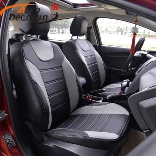 AutoDecorun Custom seat covers PU Leathe for Chrysler PT Cruiser car accessories seat covers supports cushion cover styling 16PC