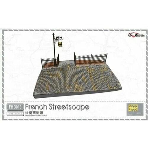 Flyhawk FH3013 1/72 French Streetscape - Scale Model Kit