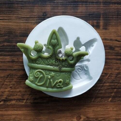 Food Grade Crown Shape Jelly Chocolate Candy Soap Silicone Mold Cake Decorating Mold