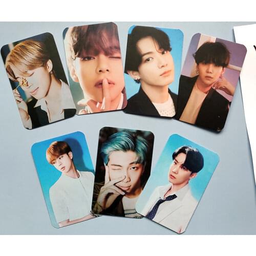 Kpop Bangtan Boys Lomo Card Photocard BE Hybe Insight Run GQ WSJ Magazine Cover Cards Postcards Photo Fans Collection Gifts