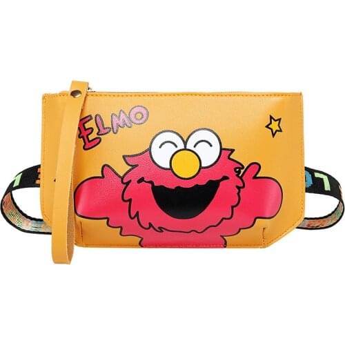 M597 Lovely Casual Mobile Phone Bag Women Messenger Bags Handbag Square Coloured Ribbon Cartoon Bag Wholesale