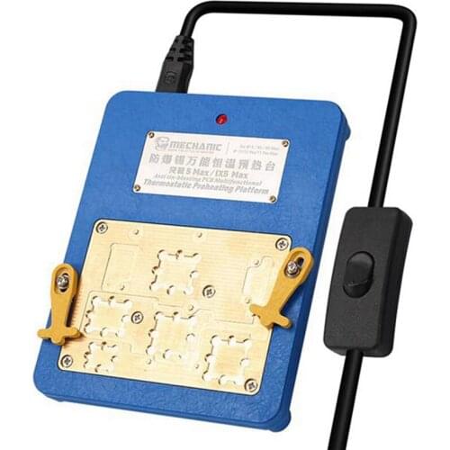 MECHANIC IX5 Max Mini Thermostat Welding Platform Desoldering Heater For Iphone X/Xs/Xs Max/11/11 Pro/Pro Max US Plug