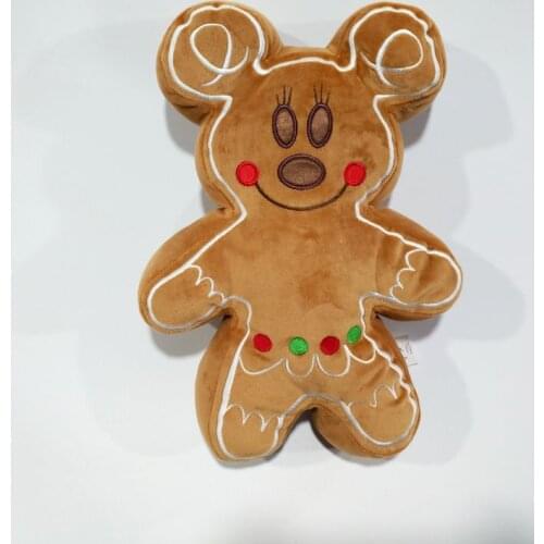 Minnie mouth Gingerbread man 32cm doll gift plush Childrens toys gift new #2