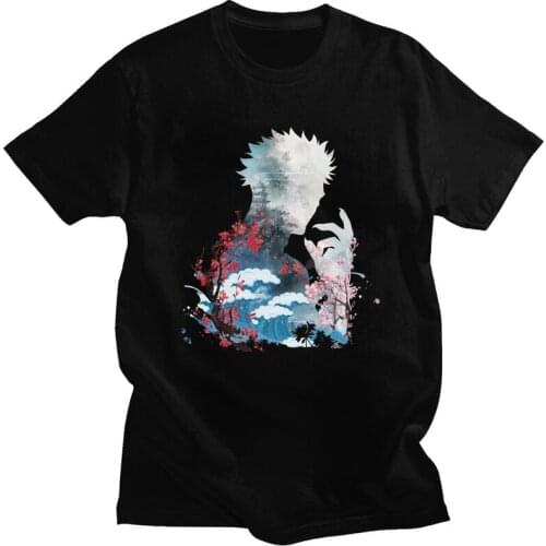 Fashion Anime Jujutsu Kaisen Ryomen Sukuna T Shirt Men Short Sleeved Cotton T-shirt Leisure Yuji Itadori Tee Graphic Tshirt