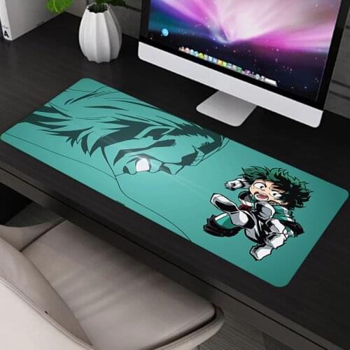 My Hero Academia Pad Mouse Kawaii Gamer Girl Desk Cute Keyboard Mat Xxl Pc Complete Hot Anime Mats Carpet Pads Large Rug Mause