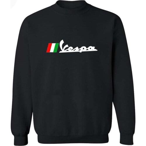 Vespa Italy Motorcycle Mens High Street Hoodie Men Hip Hop Sweatshirt 2021 Autumn New Casual Harajuku Hoodies Mens Pullover Top