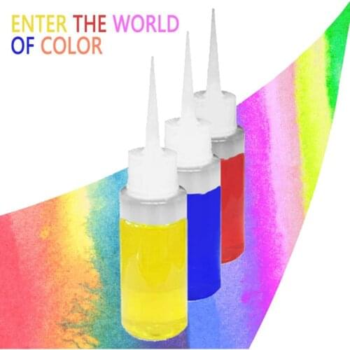 5 Color Try Kit Kids DIY Fabrics Dye Art Set Non-Toxic Water-Based Permanent Textile Dye Paint Supplies