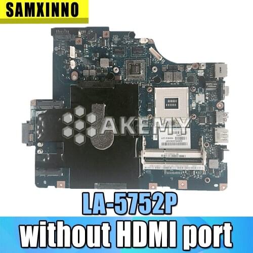 Main Board For Lenovo G560 Z560 NIWE2 LA-5752P Rev:1.0 Laptop Motherboard with GT310M Video Card DDR3