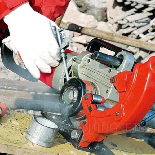 Handheld Electric Threading Machine Thread Horsepower Efficient Twisted Wire Easy To Carry Threading Machine Water Pipe Teether