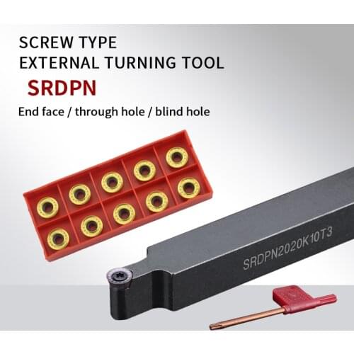 SRDPN SRDPN1616H08T2 SRDPN1212H10T3 SRDPN2525M10T3 SRDPN2020K12 CNC Lathe Cutter Tools Boring Bar RPMT carbide inserts