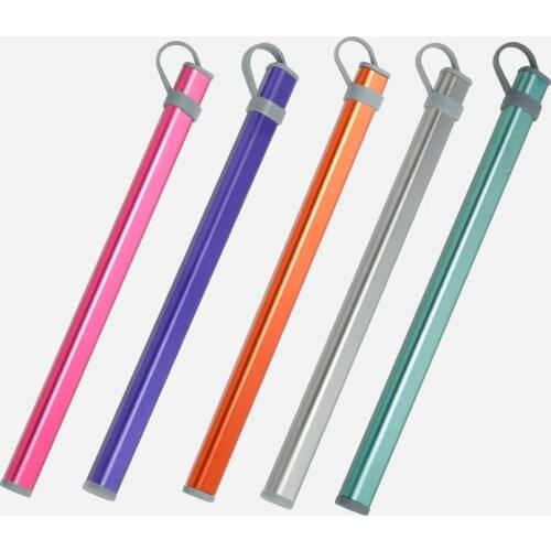 Light Metal Chopsticks Box Color Box Aluminum Tube Storage Outdoor Portable Tableware Chopsticks Storage Box for Kitchen