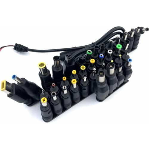 Universal Laptop DC Power Supply Adapter Connector Plug For Lenovo Hp Dell Charger Converter 5.5*2.1mm Female to Multi-type Male