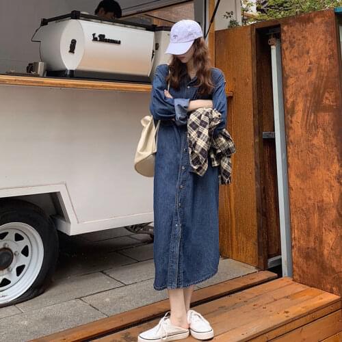 ZOGAA Fashion Denim Dresses