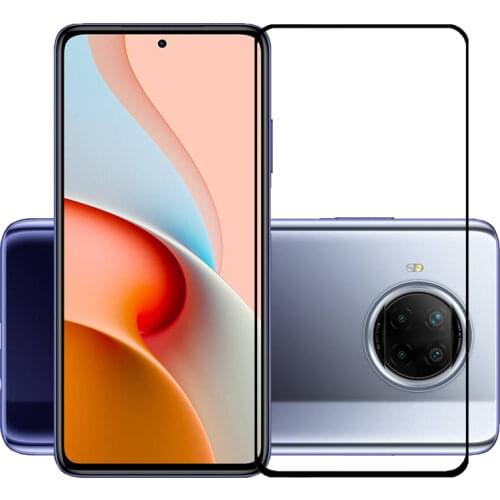 2.5D 9H Premium Tempered Glass Full Coverage Screen Protector Protective Film for Xiaomi Redmi Note 9 Pro 5G