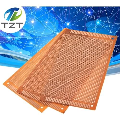 9x15 9*15cm Single Side Prototype PCB Universal Board Experimental Bakelite Copper Plate Circuirt Board yellow