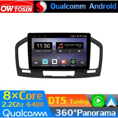 Qualcomm 8Core Android Car Media For Opel Vauxhall Holden Insignia Buick Regal 2009-2013 GPS 360 Camera Radio CarPlay DTS HIFI