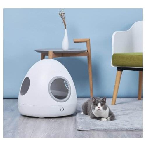Moestar Spaceship Large Enclosed Automatic Cat Litter Toilet Intelligent Temperature Cooling and Heating Control Pet Bed House