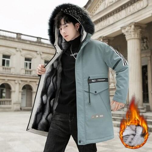 DBLUELOVE Men's Hooded Trench Coats