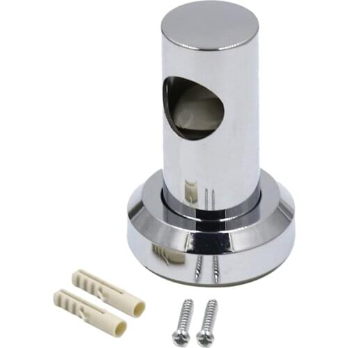 ABS Shower Lifter Rod Holder Adjustable Plug-in Lifting Rod Clamp Holder Bracket Replacement Bathroom Accessories