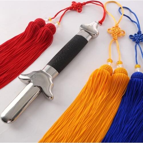 Chinese Wu Shu tai chi telescopic arms in stainless steel sword, exercise performance, Kung Fu Swords, Martial Arts Training