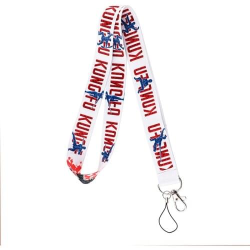 Chinese kung fu Classical Style Lanyard For keys The 90s Phone Working Badge Holder Neck Straps With Phone Hang Ropes webbings
