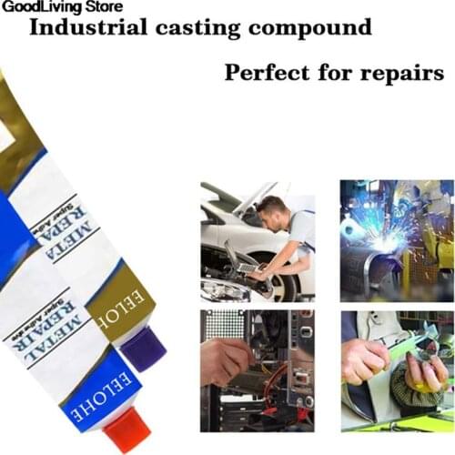 2Pcs 80g/100g AB glue Repair Glue Repair Industrial Adhesive Steel Metal Glass Ceramic Welding