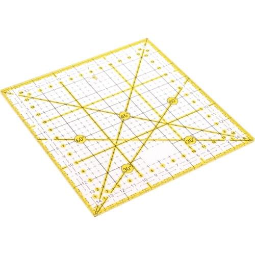 Cutting mat cutting pad 15 x15 cm clear acrylic ruler quilt patchwork