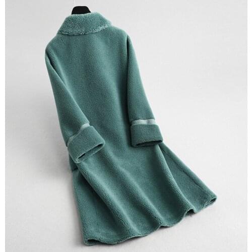 Faux Fur Jacket Women Fur Coat Autumn Winter Coat Women Korean Long Jacket Fur Coats Manteau Femme Hiver KQN59326 YY1487