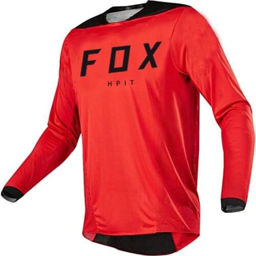 Motorcycle Mountain Bike Team Downhill Jersey MTB Offroad DH FXR Bicycle Locomotive Shirt Cross Country Mountain Hpit Fox Bike