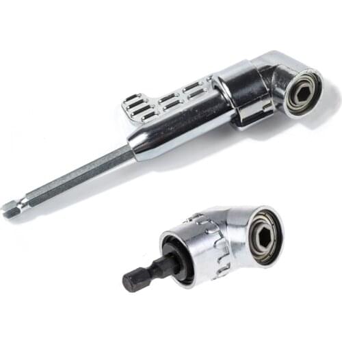 New Adjustable 105 Degree Right Angle Driver Screwdriver Hand Tools Set 1/4 Hex Shank For Power Drill Screwdriver Bits Tools