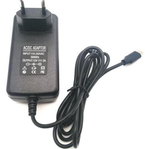 Adapter Wall Charger 12V 2A TYPE-C USB-C Port For CHUWI Hi10 X XR Larkbox UBook Minibook (N4100) Hi13 Apollo Lapbook Pro 14"