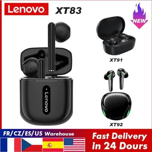 Original Lenovo XT83/XT89XT90/XT91XT92 Wireless BT Headphones Stereo Touch Control Sports TWS Earbuds True Wireless Earphones