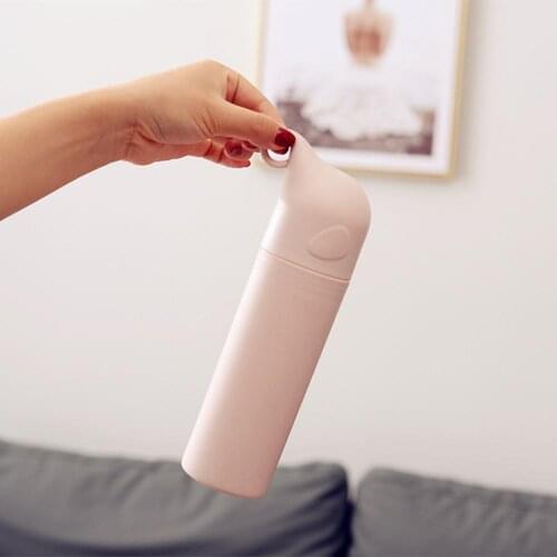 300ml Portable Student Double Layer Elephant Anti Scalding Glass Water Bottle