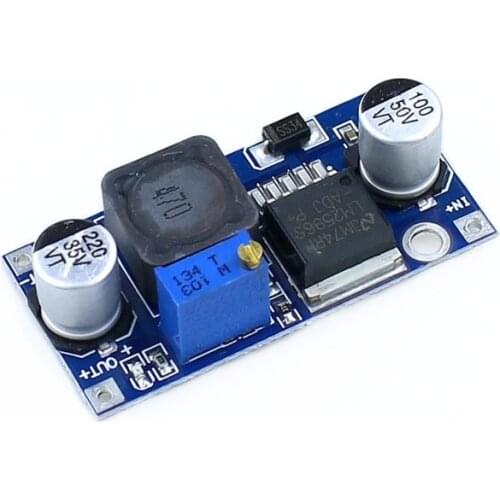 1pcs LM2596S DC-DC adjustable step-down power Supply module adjustable Voltage regulator 3A