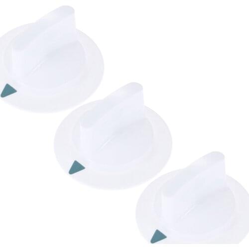 3Pcs WE1M652 Timer Knob for General Electric Dryer GE Hotpoint AH1482196 PS1482196 212D1721 EA1482196 AP3995164